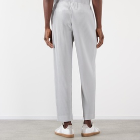 Pleated Straight Leg Trousers