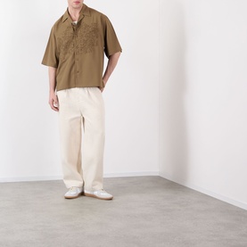 Tonal Embroidered Shirt