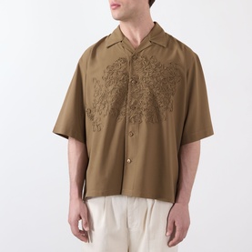 Tonal Embroidered Shirt