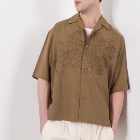 Tonal Embroidered Shirt