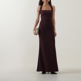 Halter Tie Gown