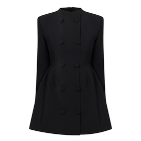 Button Mini Dress
