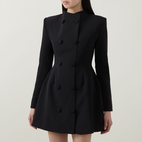 Button Mini Dress