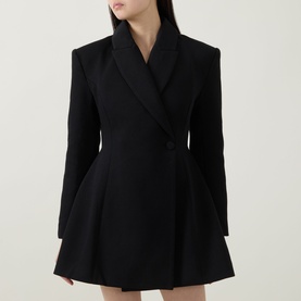 Tailored Mini Blazer Dress