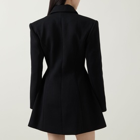 Tailored Mini Blazer Dress