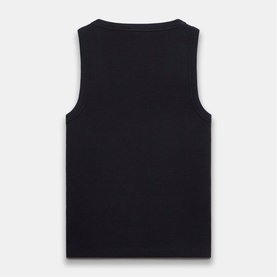 Solid Ribbed Tank Top