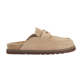 Goldens Suede Backless Loafers