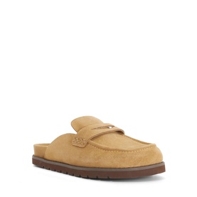 Goldens Suede Backless Loafers