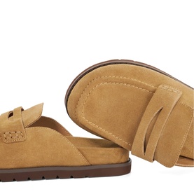 Goldens Suede Backless Loafers