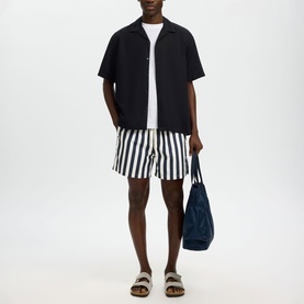 Dane Striped Swim Shorts