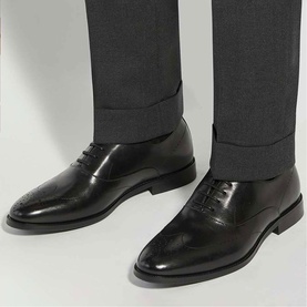 Shaay Lace-Up Leather Brogues