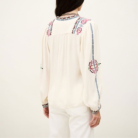 Tilt Embroidered Blouse
