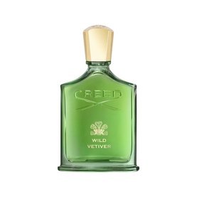CREED Wild Vetiver Eau De Parfum 100ml, green glass bottle with gold cap