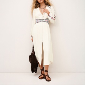 Tina Embroidered Dress