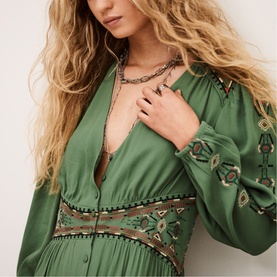 Tina Embroidery Dress