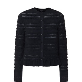 Avria Openwork Cardigan