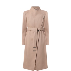 Rose Midi Wrap Coat