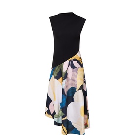 Aeslyn Floral Asymmetric Dress