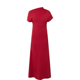 Maevely Asymmetric Flared Dress