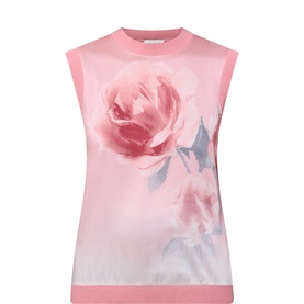Lysia Rose Panel Knitted Top