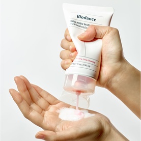 Collagen Mask to Foam Cleanser