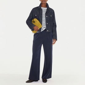Topstitch Denim Jacket