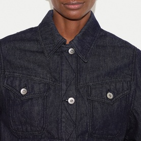 Topstitch Denim Jacket