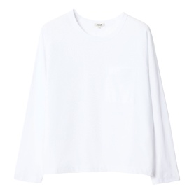 Patch Pocket Long-Sleeved Top