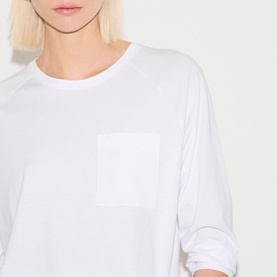 Patch Pocket Long-Sleeved Top