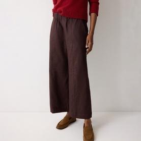Mara Linen Relaxed Wide Leg Trouser s