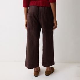 Mara Linen Relaxed Wide Leg Trouser s