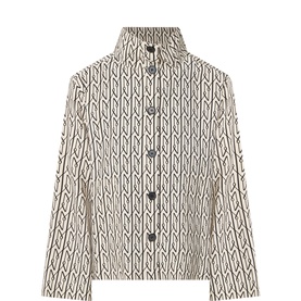 Jettie Abstract Print Jacket