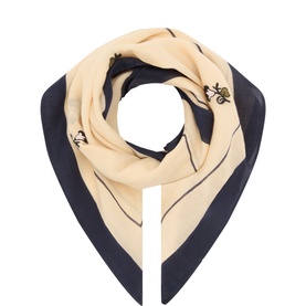 Aurielle Floral Embroidered Scarf