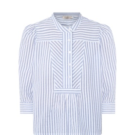 Deyla Textured Striped Blouse