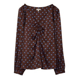 Mini Geo Rose Frill Top