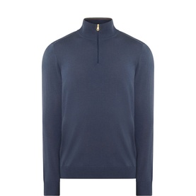 Half-Zip Regular-Fit Sweater
