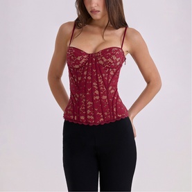 Rania Lace Corset Top