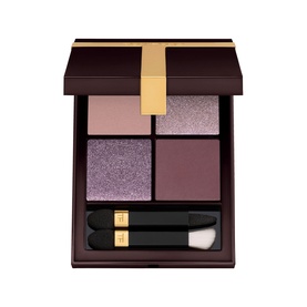 TOM FORD Runway Eye Colour Quad Poudre eyeshadow palette with four mauve and purple shades, includes two applicators