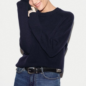 Saddle Knitted Sweater