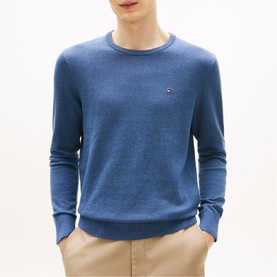 Embroidered Flag Logo Knitted Sweater