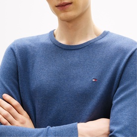 Embroidered Flag Logo Knitted Sweater