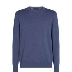Embroidered Flag Logo Knitted Sweater