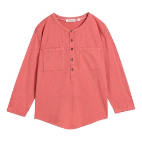 Beth Patch Pocket Top