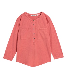 Beth Patch Pocket Top