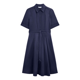 Brigitta Belted Shirt Dress