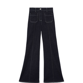 Sakura High-Rise Flared Jeans