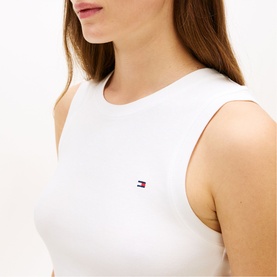Embroidered Flag Logo Tank Top
