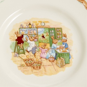 Bunnykins Childrens Bowl, Plate & Mug Three-Piece Set