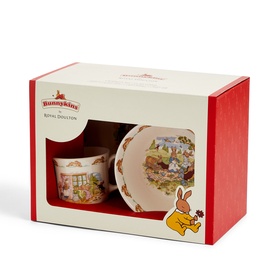 Bunnykins Childrens Bowl, Plate & Mug Three-Piece Set