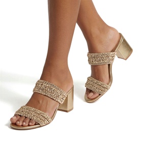 Portofino Block Heel Mules